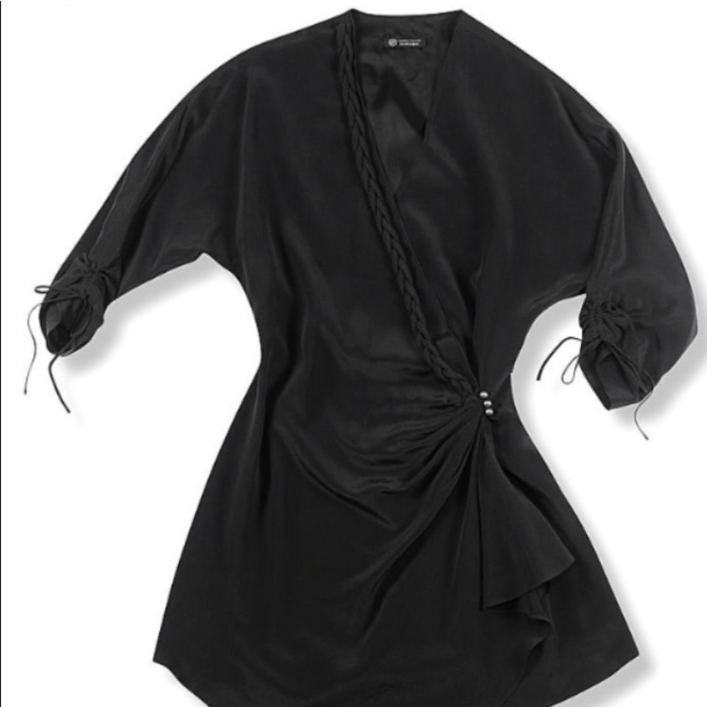 🎉HP🎉 Hayden Harnett silk wrap dress